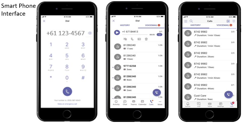 MS teams calling